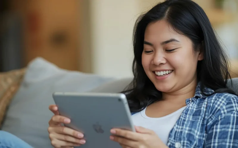 Customer easily scheduling an appointment online