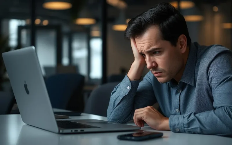 Frustration with form leads falling through