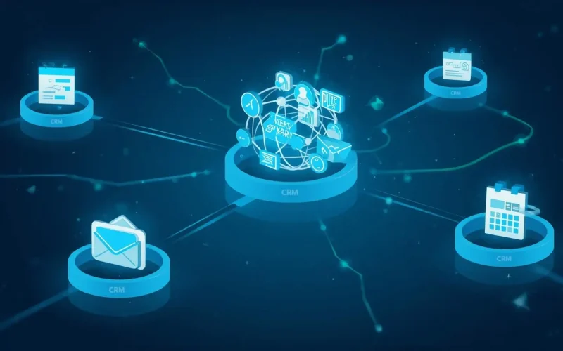 Combining CRM, email, scheduling, and SMS in one