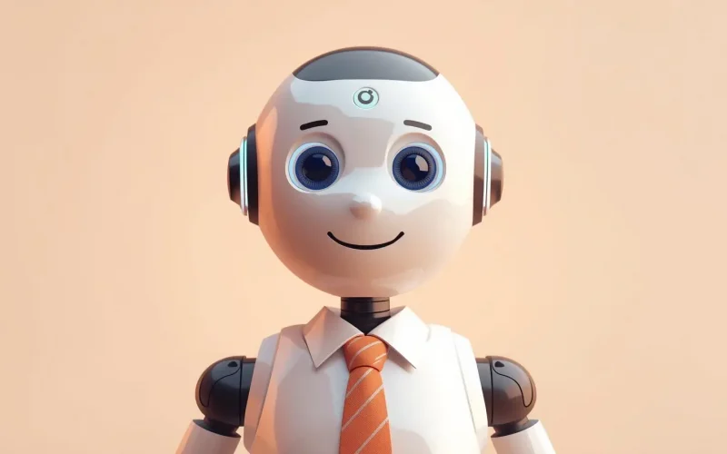 A friendly AI chatbot