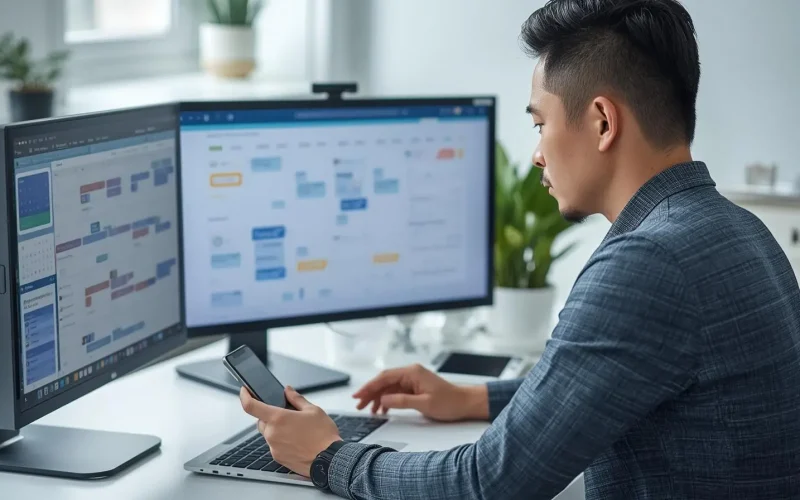 Managing employee schedules across multiple platforms
