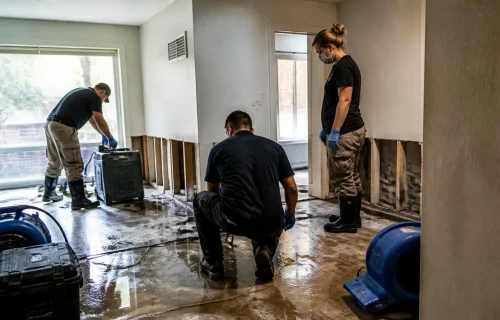How can a busy disaster restoration company get more 5-star reviews after a stressful job?